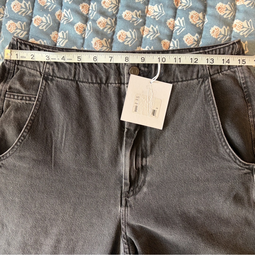 Pistola Lottie Barrel Jeans Zen Wash Size 28 NWT High Rise Bowed Leg Sold Out - Picture 10 of 10